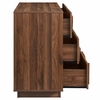 Bulwark 6-Drawer Dresser in Walnut