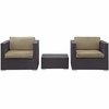 Burrow 3 Piece Outdoor Patio Sofa Set