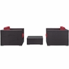 Burrow 3 Piece Outdoor Patio Sofa Set