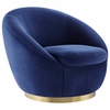 Buttercup Performance Velvet Performance Velvet Swivel Chair