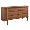 Cadence 6-Drawer Curved Dresser
