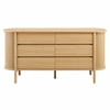 Cadence 6-Drawer Curved Dresser