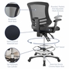 Calibrate Mesh Drafting Chair in Black