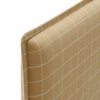 Camille Checkered Linen Blend Twin Size Headboard
