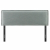 Camille Striped Linen Blend King Size Headboard