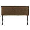 Camille Striped Linen Blend King Size Headboard