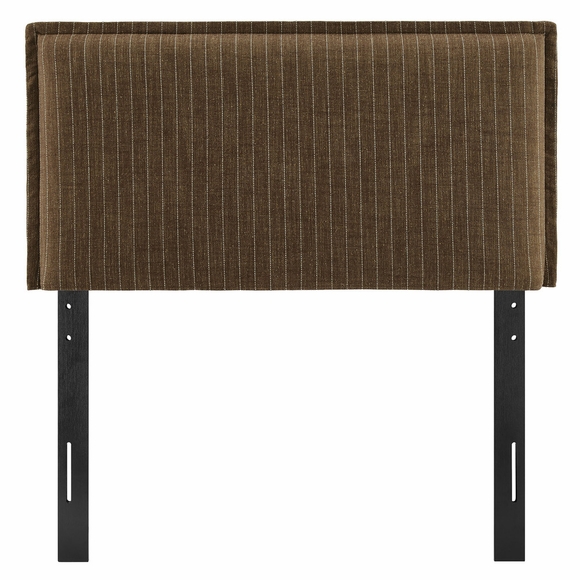 Camille Striped Linen Blend Twin Size Headboard