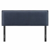 Camille Upholstered Linen Blend Full Size Headboard