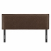 Camille Upholstered Linen Blend Full Size Headboard