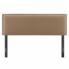 Camille Upholstered Linen Blend King Size Headboard