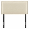 Camille Upholstered Linen Blend Twin Size Headboard