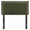 Camille Upholstered Linen Blend Twin Size Headboard