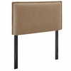 Camille Upholstered Linen Blend Twin Size Headboard