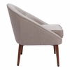 Carter Accent Chair in Gray