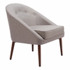 Carter Accent Chair in Gray