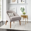 Carter Accent Chair in Gray