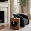 Cavo Side Table in Brown