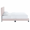 Celine Channel Tufted Performance Velvet King Platform Bed