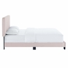 Celine Channel Tufted Performance Velvet Queen Platform Bed