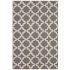 Cerelia Moroccan Trellis 4x6 Indoor and Outdoor Area Rug