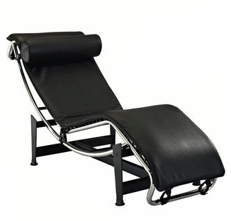 Charlie Chaise Lounge Chair Leather