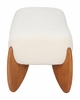 Charm Bench in Ivory