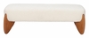 Charm Bench in Ivory