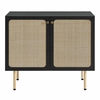 Chaucer Accent Cabinet in Black