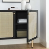 Chaucer Accent Cabinet in Black