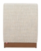Christy Armless Chair in Beige