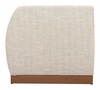 Christy Corner Chair in Beige