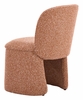 Citrine Dining Chair Set of 2 in Biscuit Brown