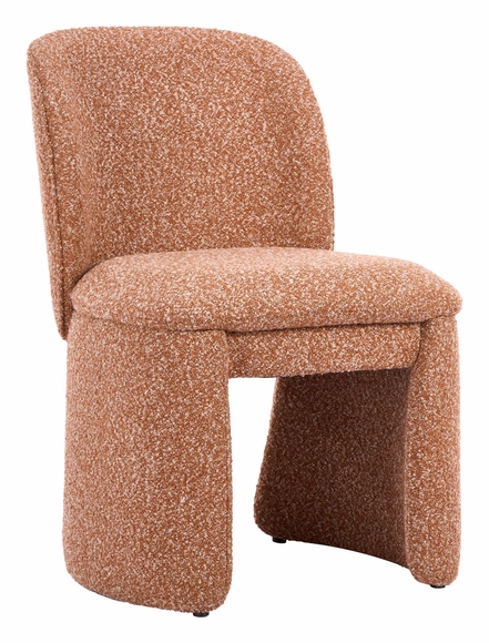 Citrine Dining Chair Set of 2 in Biscuit Brown