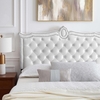 Clara Performance Velvet Queen Platform Bed-MOD-6593