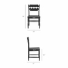 Clea Curved Upholstered Dining Chairs Set Of 2