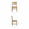 Clea Curved Upholstered Dining Chairs Set Of 2