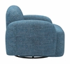 Cleo Swivel Chair in Blue