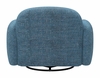Cleo Swivel Chair in Blue
