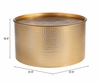 Coldveil Storage Coffee Table in Gold