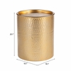 Coldveil Storage Side Table in Gold
