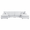 Commix 6-Piece Sunbrella&reg; Outdoor Patio Sectional Sofa in White