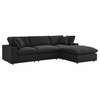 Commix Down Filled Overstuffed 4 Piece Sectional Sofa Set MID-3356