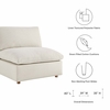 Commix Down Filled Overstuffed 4 Piece Sectional Sofa Set MID-3356