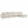 Commix Down Filled Overstuffed 5 Piece Sectional Sofa Set MID-3358