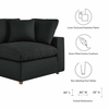 Commix Down Filled Overstuffed 5 Piece Sectional Sofa Set MID-3358