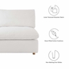 Commix Down Filled Overstuffed 5 Piece Sectional Sofa Set MID-3360