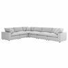 Commix Down Filled Overstuffed 6 Piece Sectional Sofa Set MID-3361