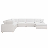 Commix Down Filled Overstuffed 7 Piece Sectional Sofa Set