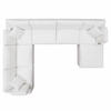 Commix Down Filled Overstuffed 7 Piece Sectional Sofa Set