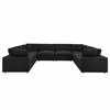 Commix Down Filled Overstuffed 8 Piece Sectional Sofa Set